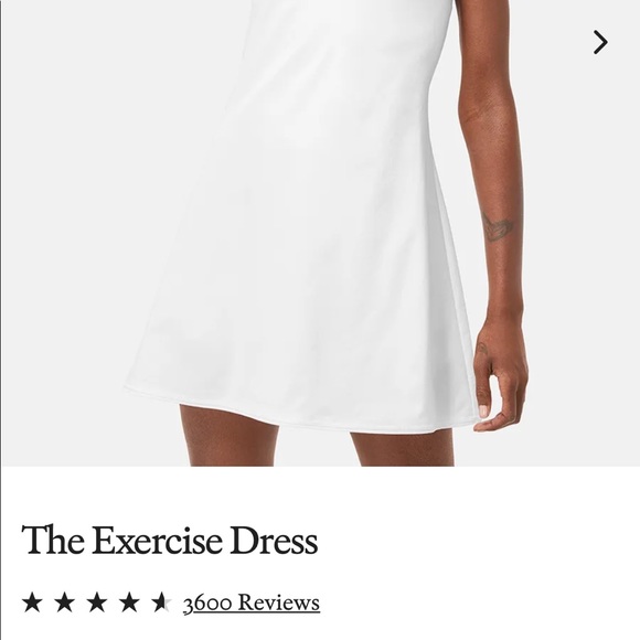 Sold out White Outdoor Voices Exercise Dress ! - Picture 4 of 5